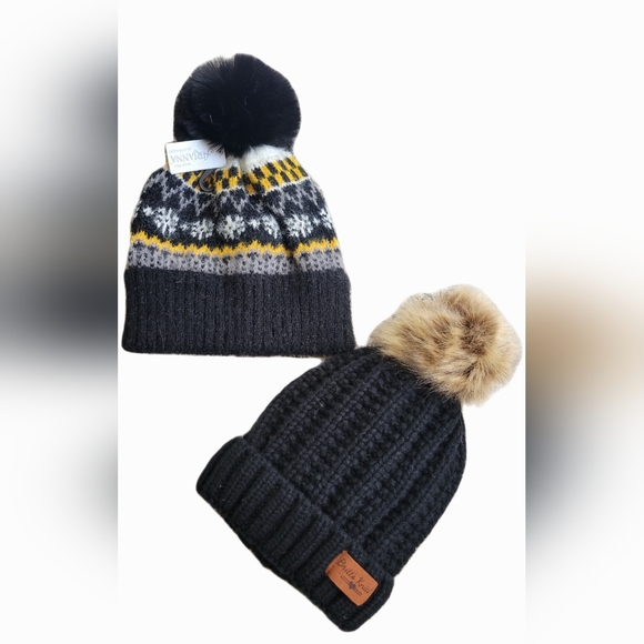 Accessories - 2 For 1 Beanie Hats